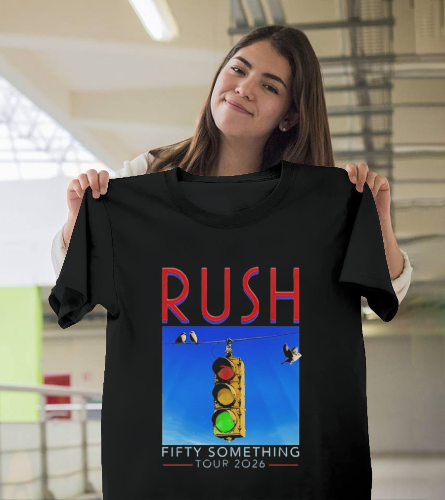 Rush Fifty Something Tour 2026 Traffic Light T-Shirt