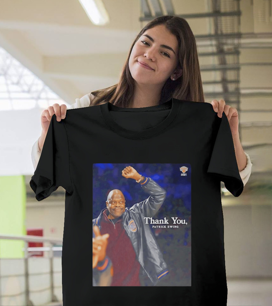 Thank You Patrick Ewing New York Knicks NBA Legends T-Shirt