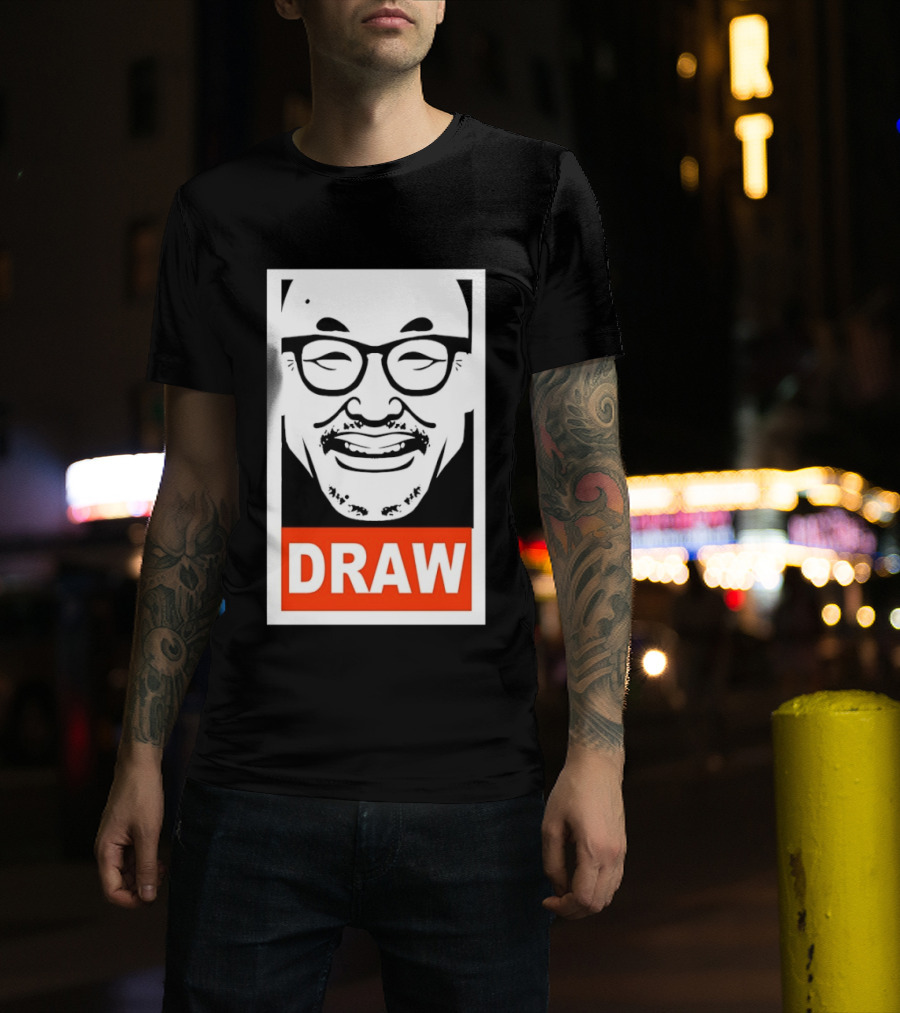 Draw Bob Ross The Joy Of Painting T-Shirt