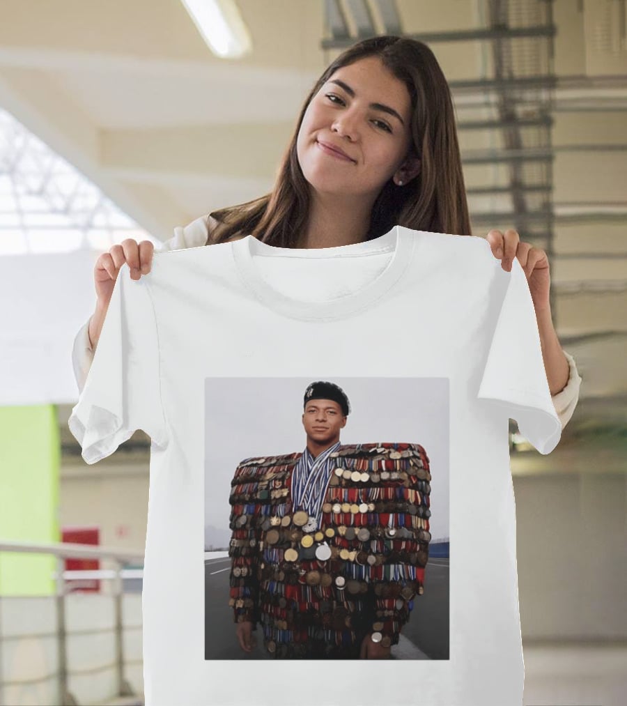 Kylian Mbappe Meme Medal Jacket Dictator T-Shirt