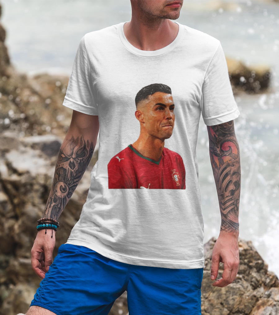 Cristiano Ronaldo Portugal Emotional Moment T-Shirt