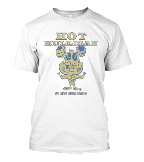 Hot Mulligan Number One Band Flexing Muscles Hot New Band T-Shirt