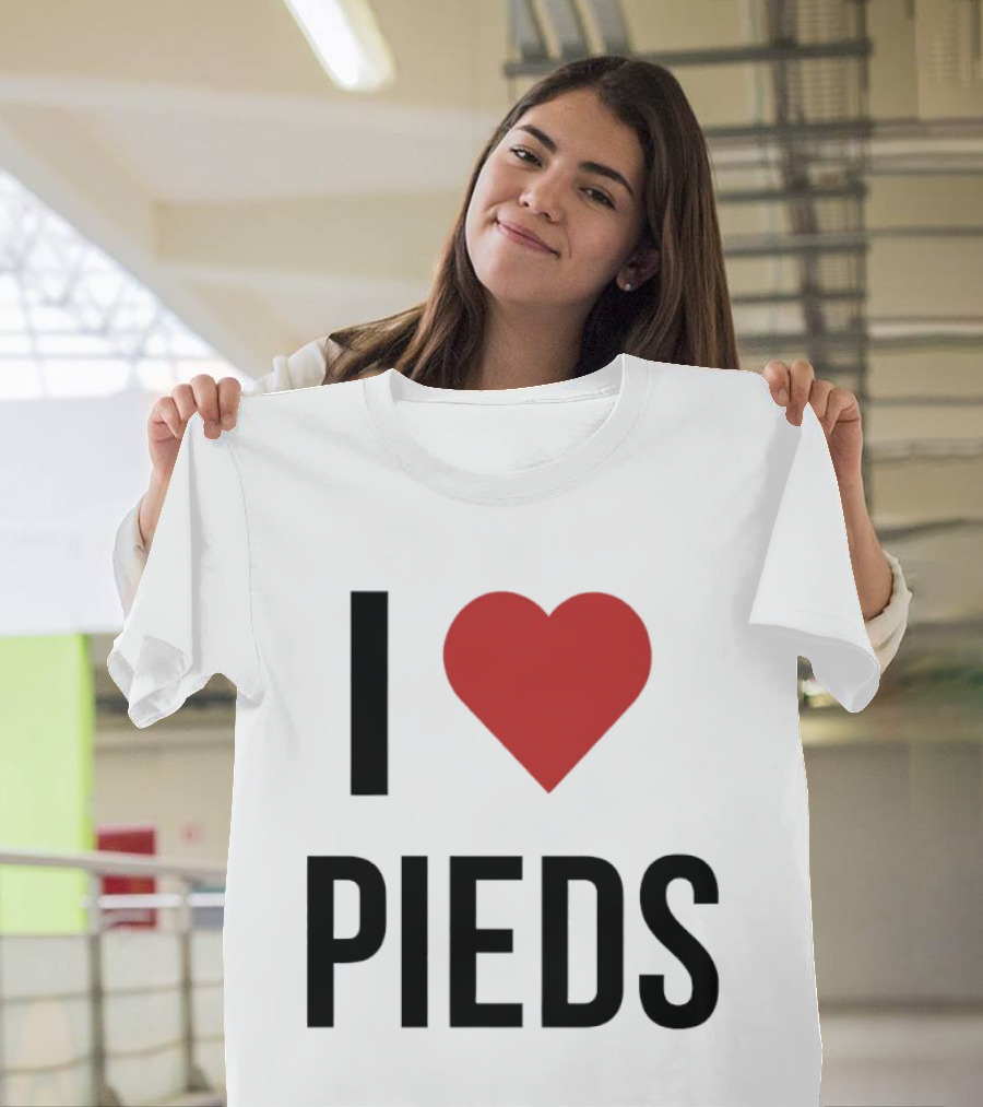 I Heart Pieds T-Shirt