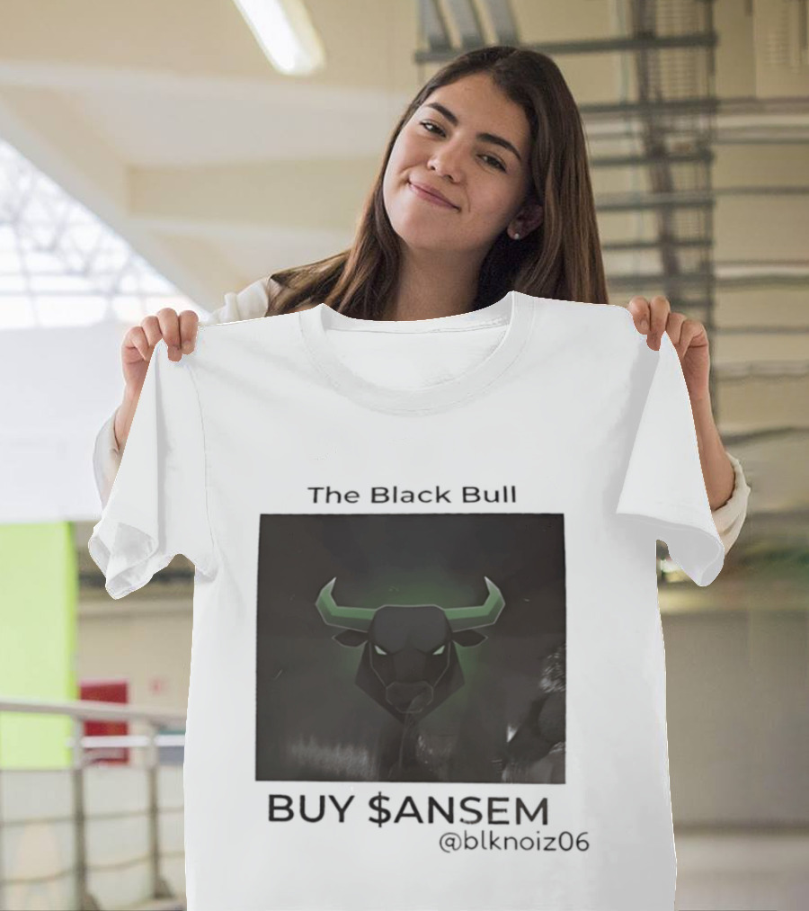 The Black Bull Buy $ANSEM Blknoiz06 Crypto T-Shirt