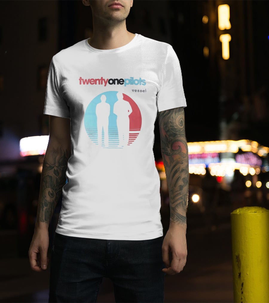 Twenty One Pilots Vessel Silhouettes Tyler Joseph T-Shirt