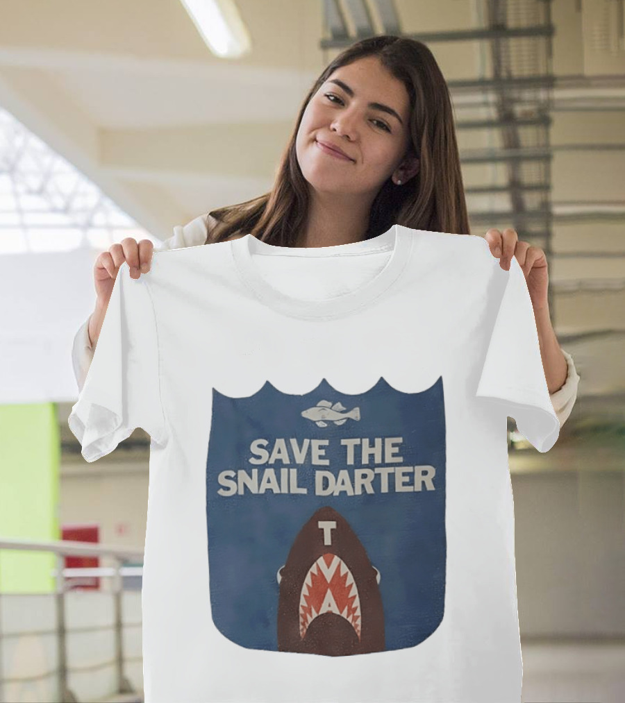 Save The Snail Darter Environmentalism Fish Conservation T-Shirt