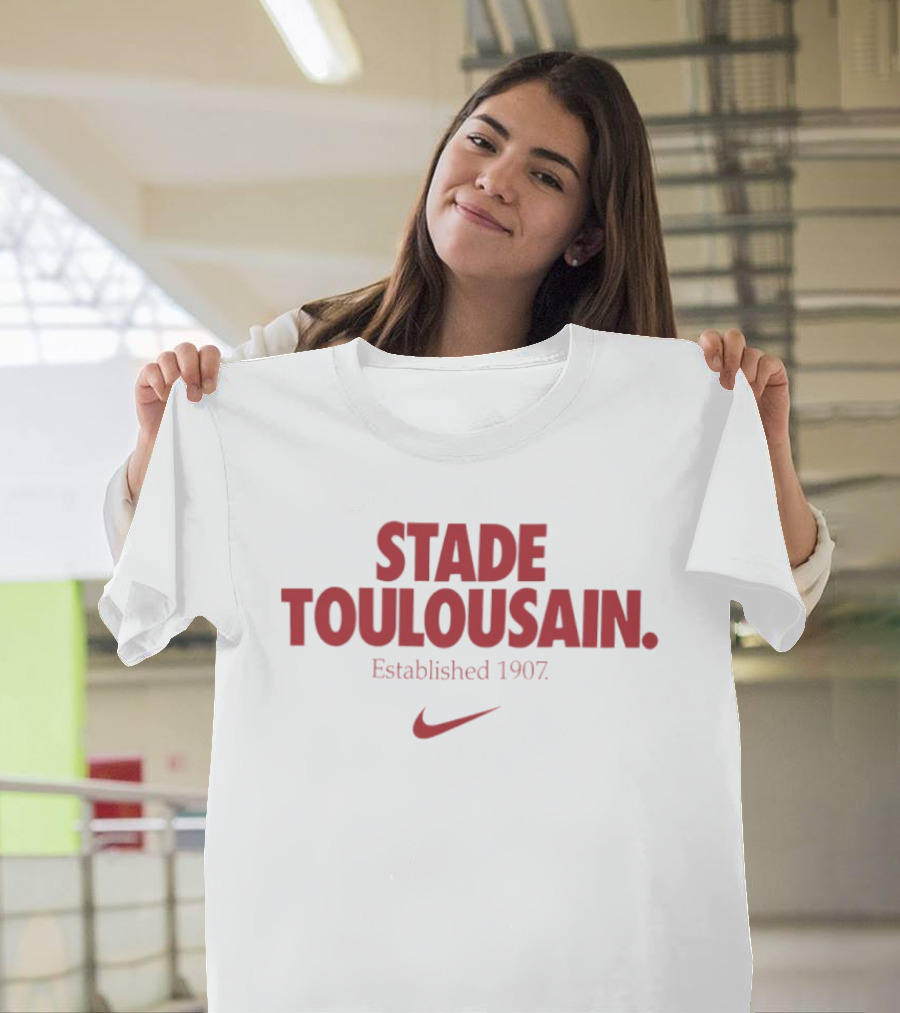 Stade Toulousain Established 1907 Nike Rugby T-Shirt