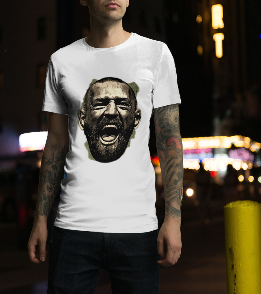 UFC The Notorious Conor McGregor Takeover Swag Head 2 Sided T-Shirt