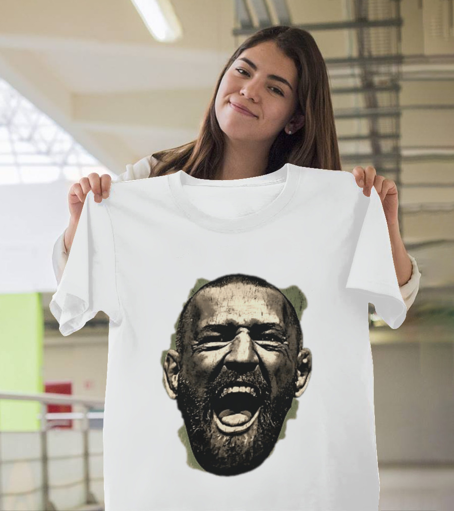 UFC The Notorious Conor McGregor Takeover Swag Head 2 Sided T-Shirt