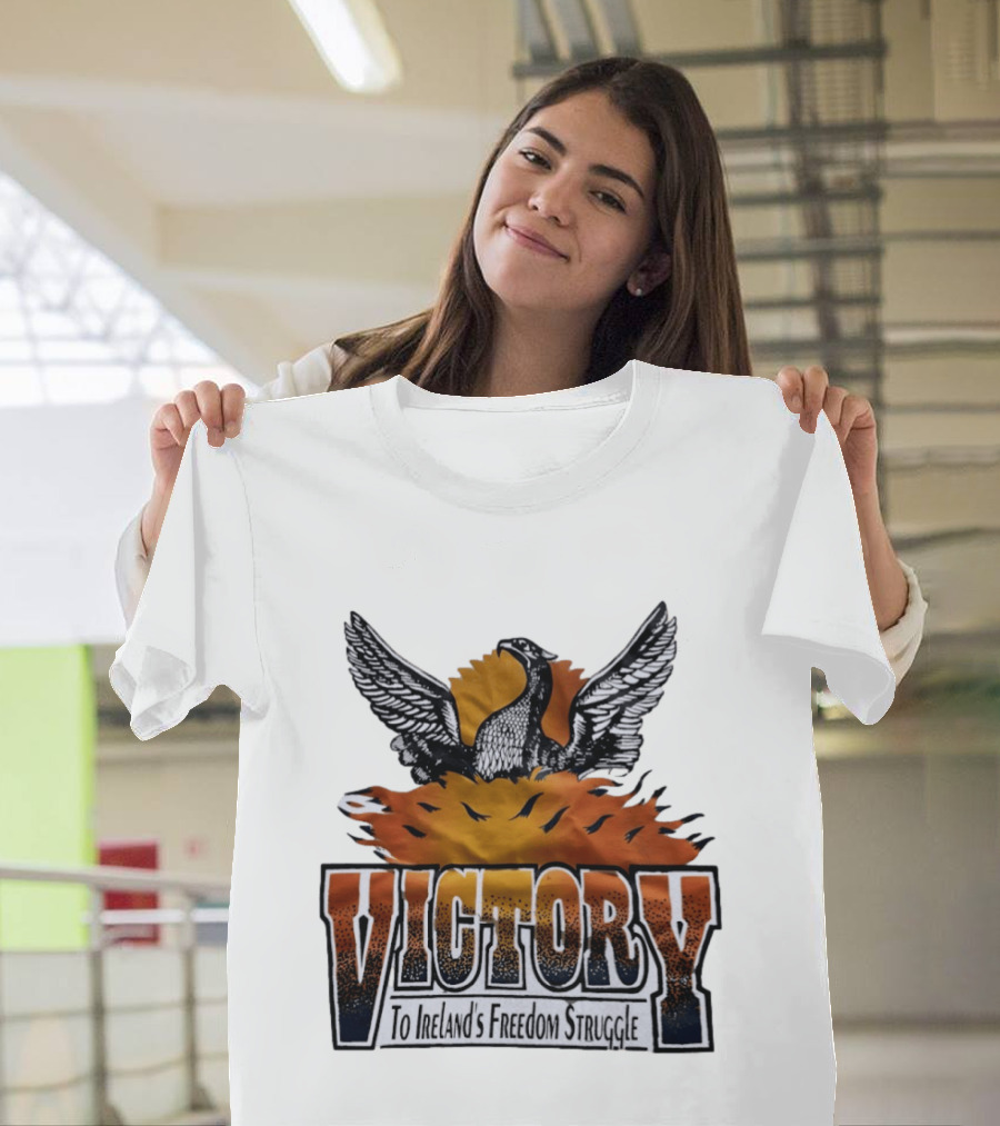 Victory Ireland Freedom Struggle Phoenix Wings Rising T-Shirt
