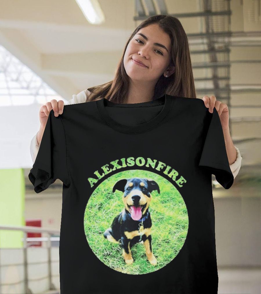 Alexisonfire Pupper Dog On Grass T-Shirt