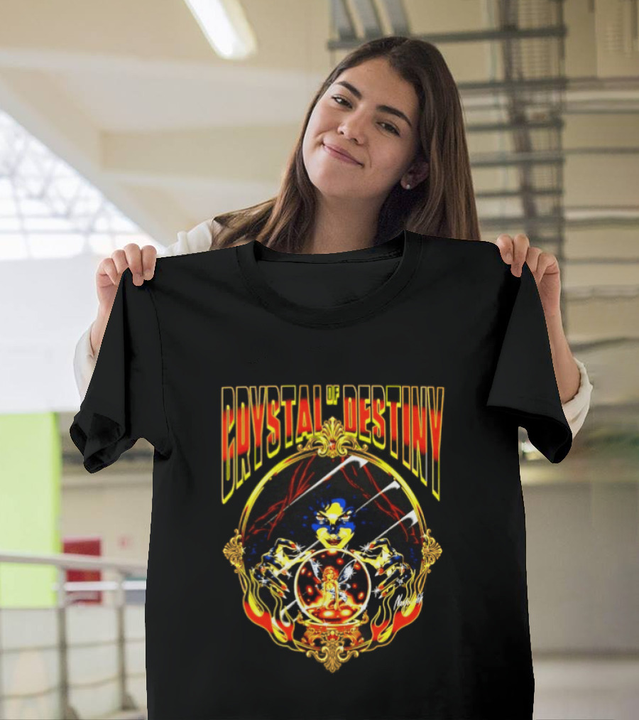 Crystal Destiny Fortune Teller Fairy Fantasy T-Shirt