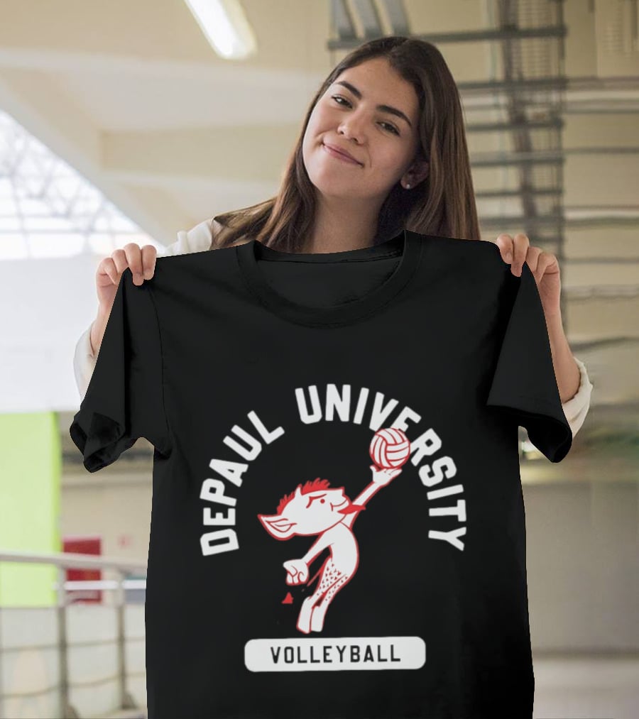 DePaul University Blue Demons Volleyball Billy T-Shirt