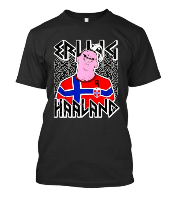 Erling Haaland Majin Buu Norway National Team T-Shirt