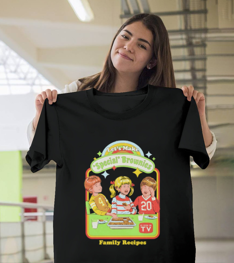 Let's Make Special Brownies As Seen On TV Family Recipes T-Shirt