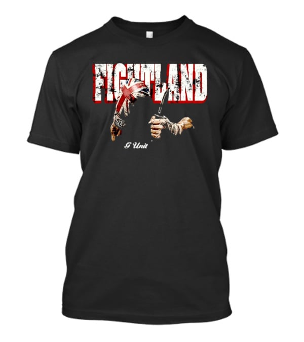 Fightland G Unit British Flag Boxing Gloves T-Shirt