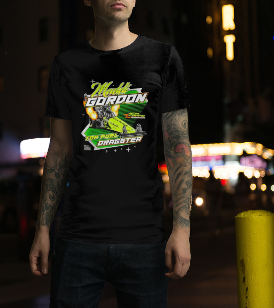 Maddi Gordon Ron Capps Motorsports Carlyle Tools Top Fuel Dragster T-Shirt