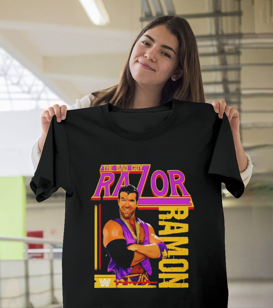 Razor Ramon The Bad Guy WWE Wrestling Superstar T-Shirt