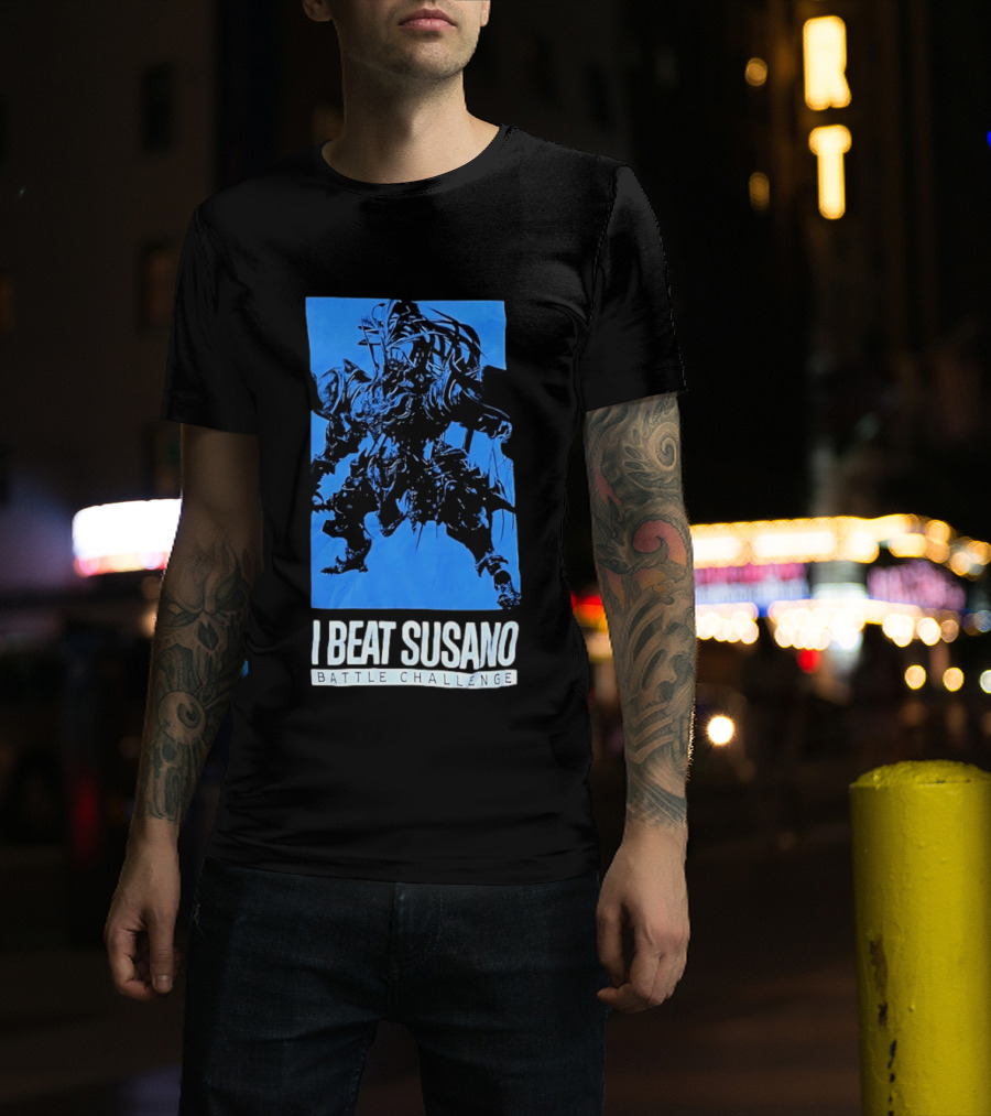 I Beat Susano Battle Challenge Final Fantasy XIV Victory T-Shirt