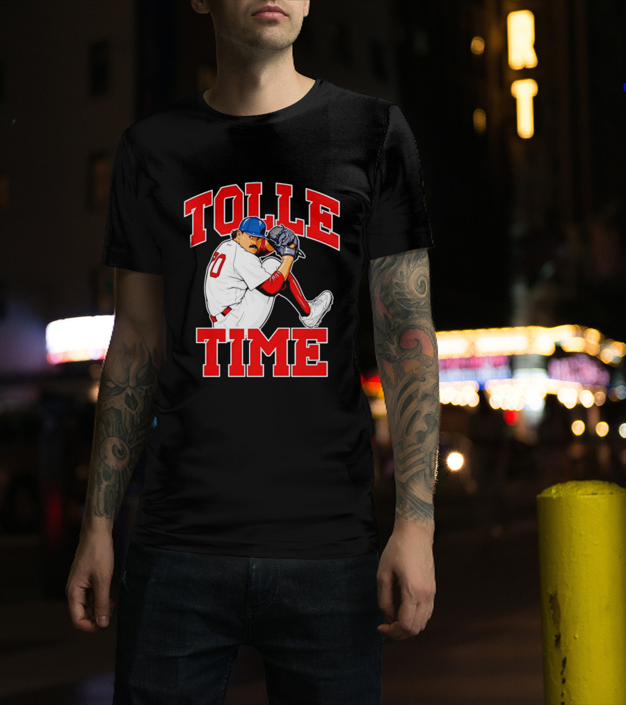 Tolle Time Payton Tolle Boston Red Sox Pitching Baseball T-Shirt