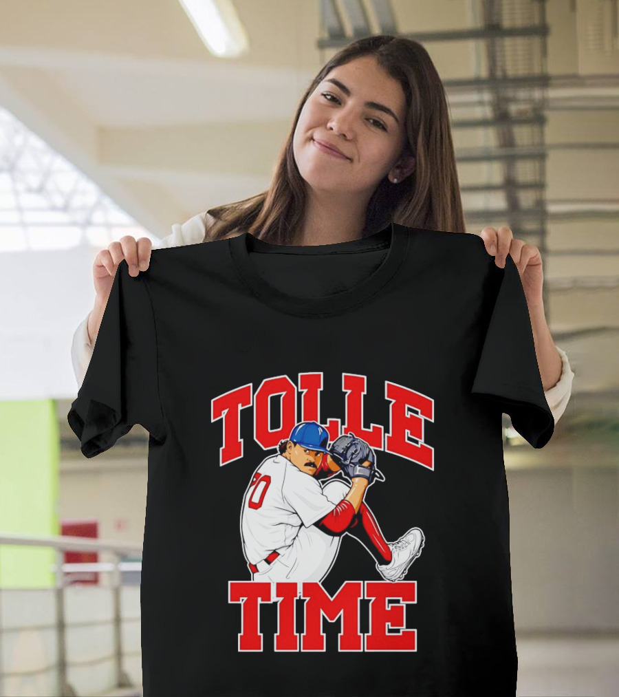 Tolle Time Payton Tolle Boston Red Sox Pitching Baseball T-Shirt