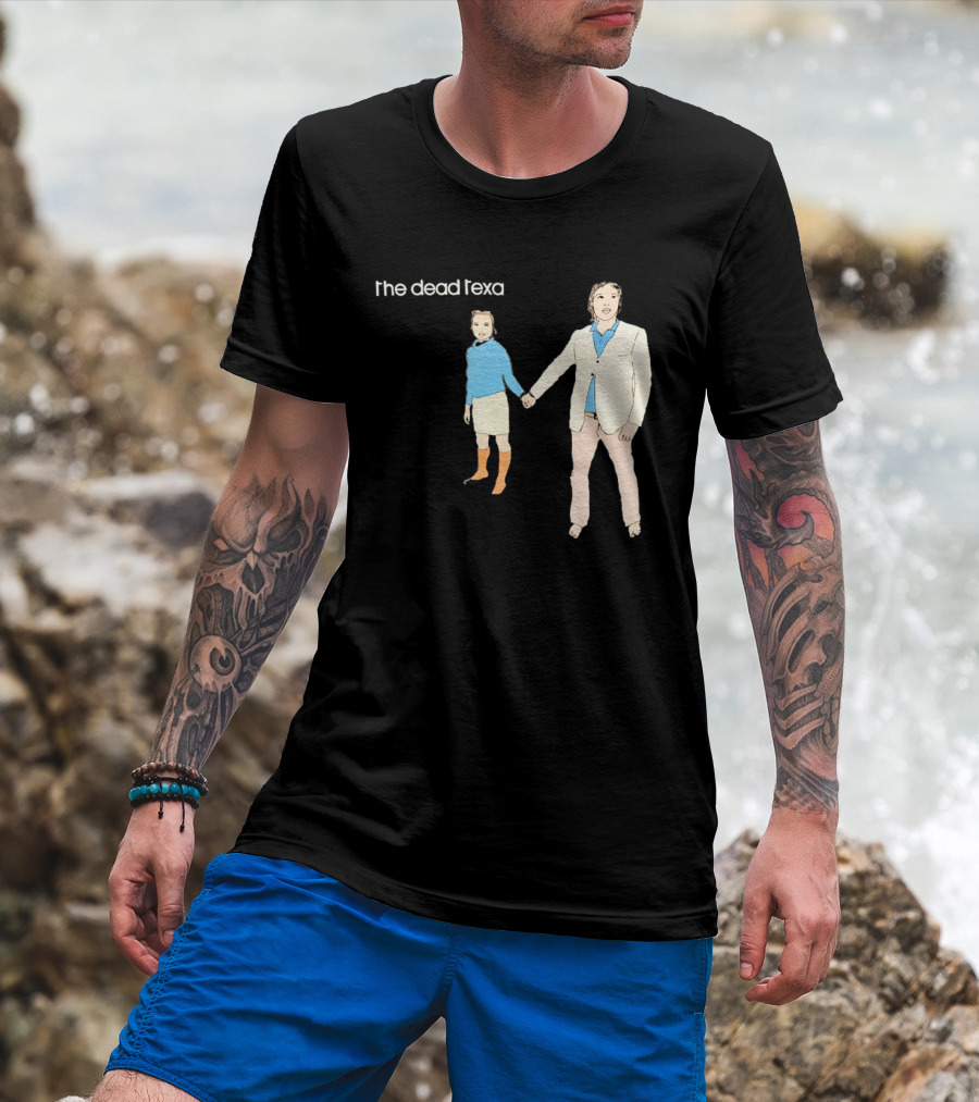 The Dead Texan Holding Hands Kranky Records Vintage Album Cover T-Shirt