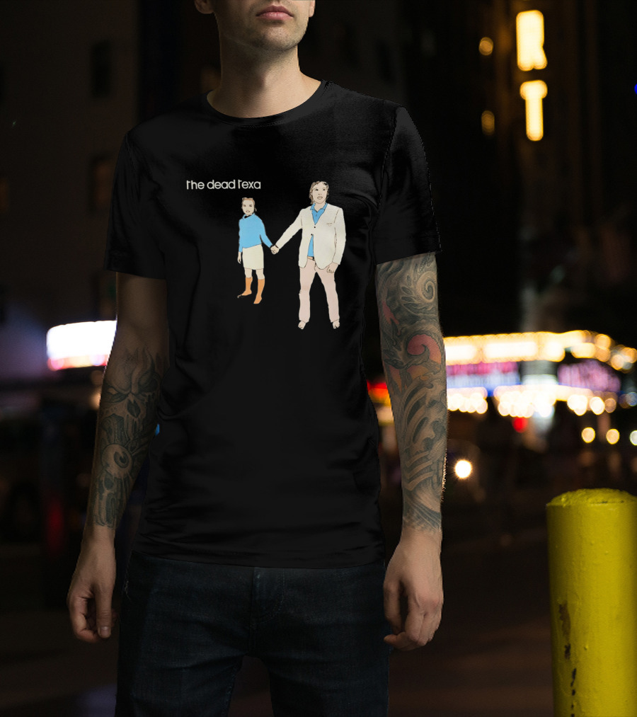 The Dead Texan Holding Hands Kranky Records Vintage Album Cover T-Shirt