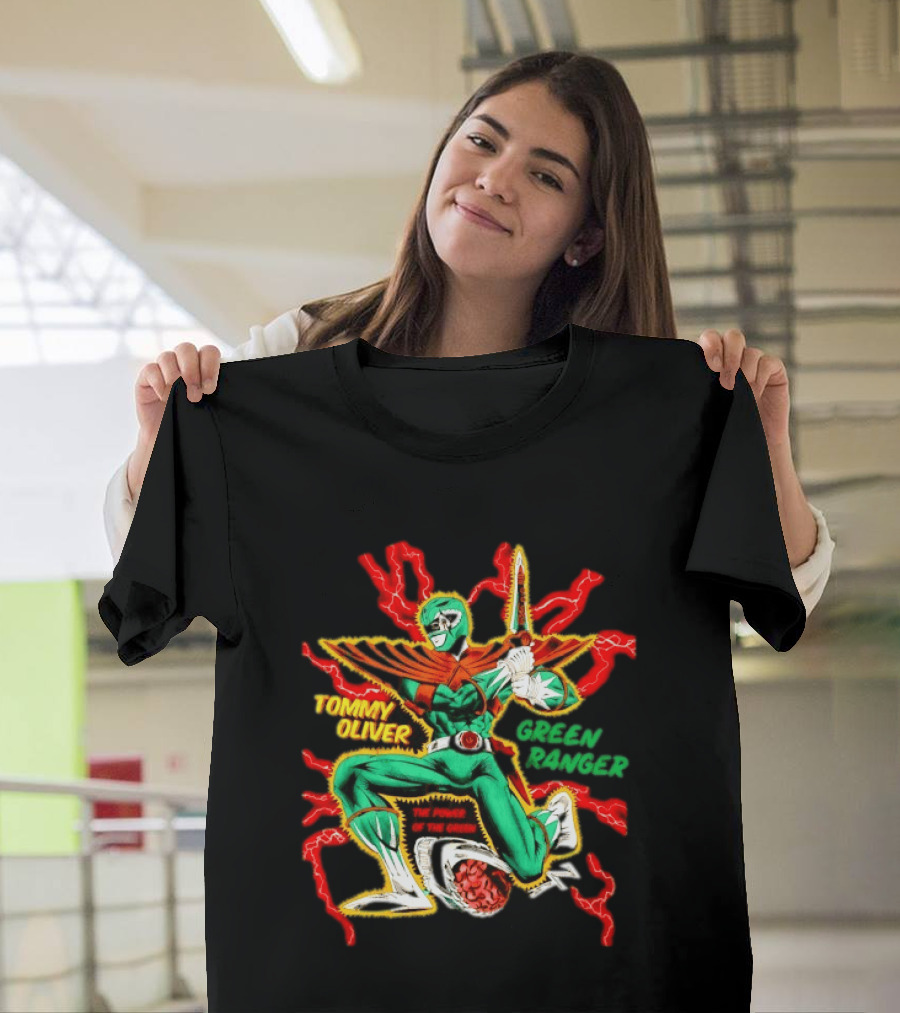 Tommy Oliver Green Ranger The Power Of The Green T-Shirt