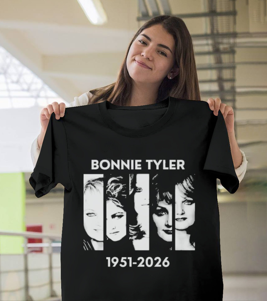 Bonnie Tyler 1951 2026 In Loving Memory T-Shirt