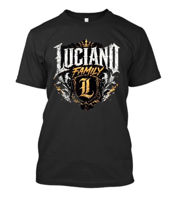 Luciano Family L Crest Crown T-Shirt