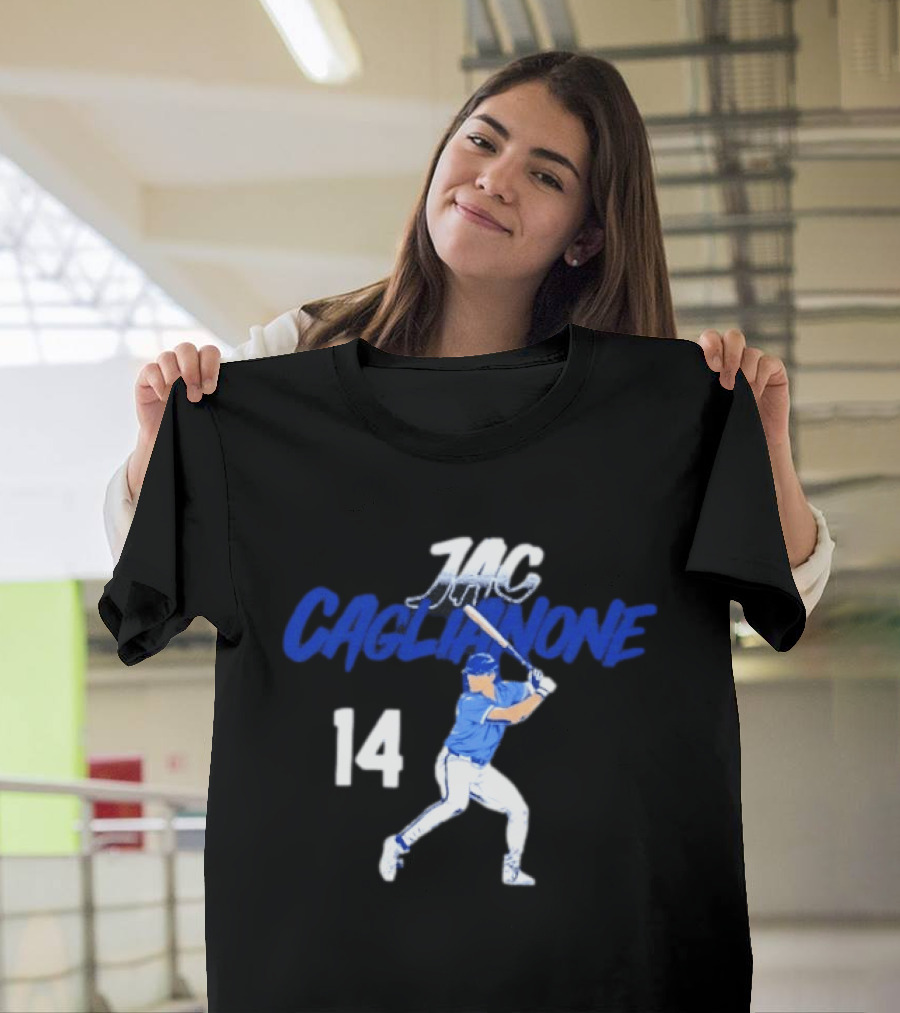 Jac Caglianone 14 Royals Baseball Player T-Shirt