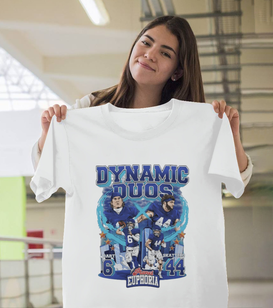 Dynamic Duos Dart 6 Skattebo 44 Planet Euphoria Skyline T-Shirt
