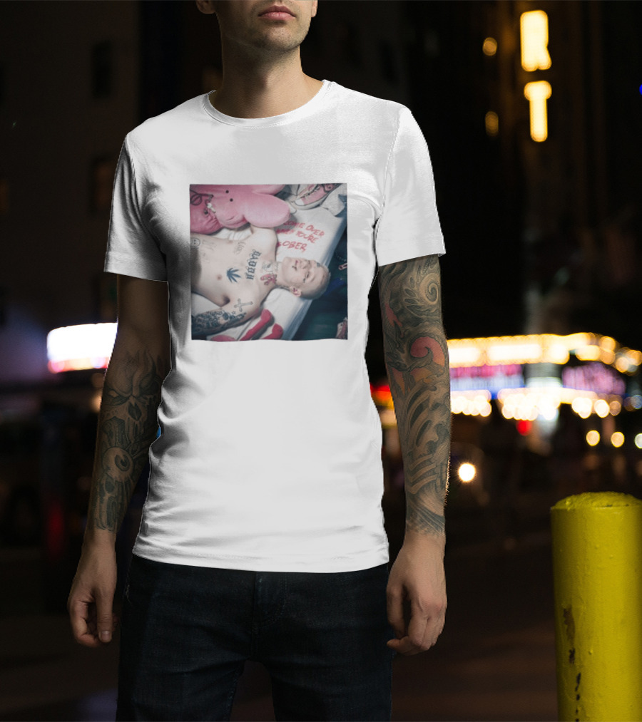 Lil Peep Come Over When You're Sober Emo Rap Album Cover T-Shirt