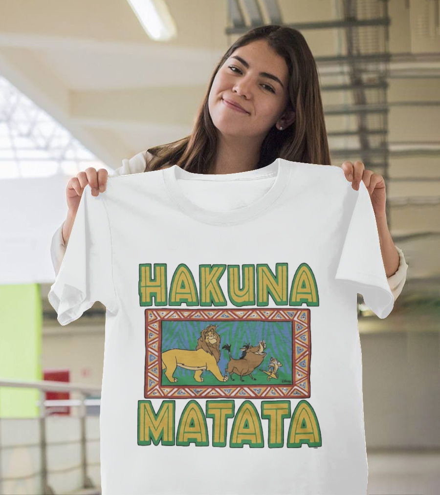 The Lion King Hakuna Matata Simba Timon Pumbaa Disney T-Shirt