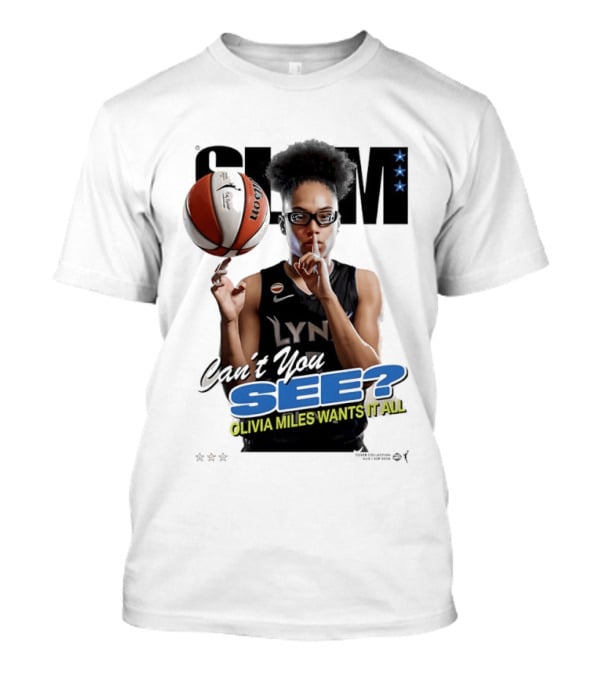 Minnesota Lynx SLAM Olivia Miles Wants It All Can't You See Basketball T-Shirt