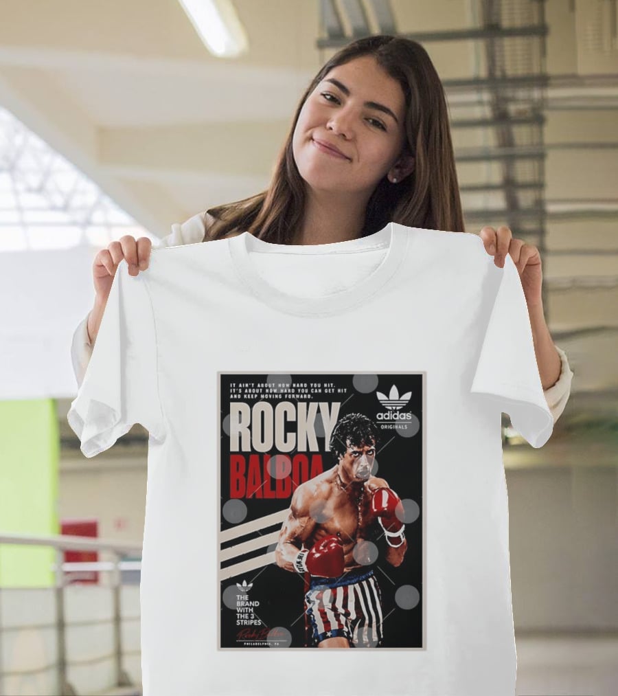 Rocky Balboa Adidas Originals Philadelphia Boxing Legend T-Shirt
