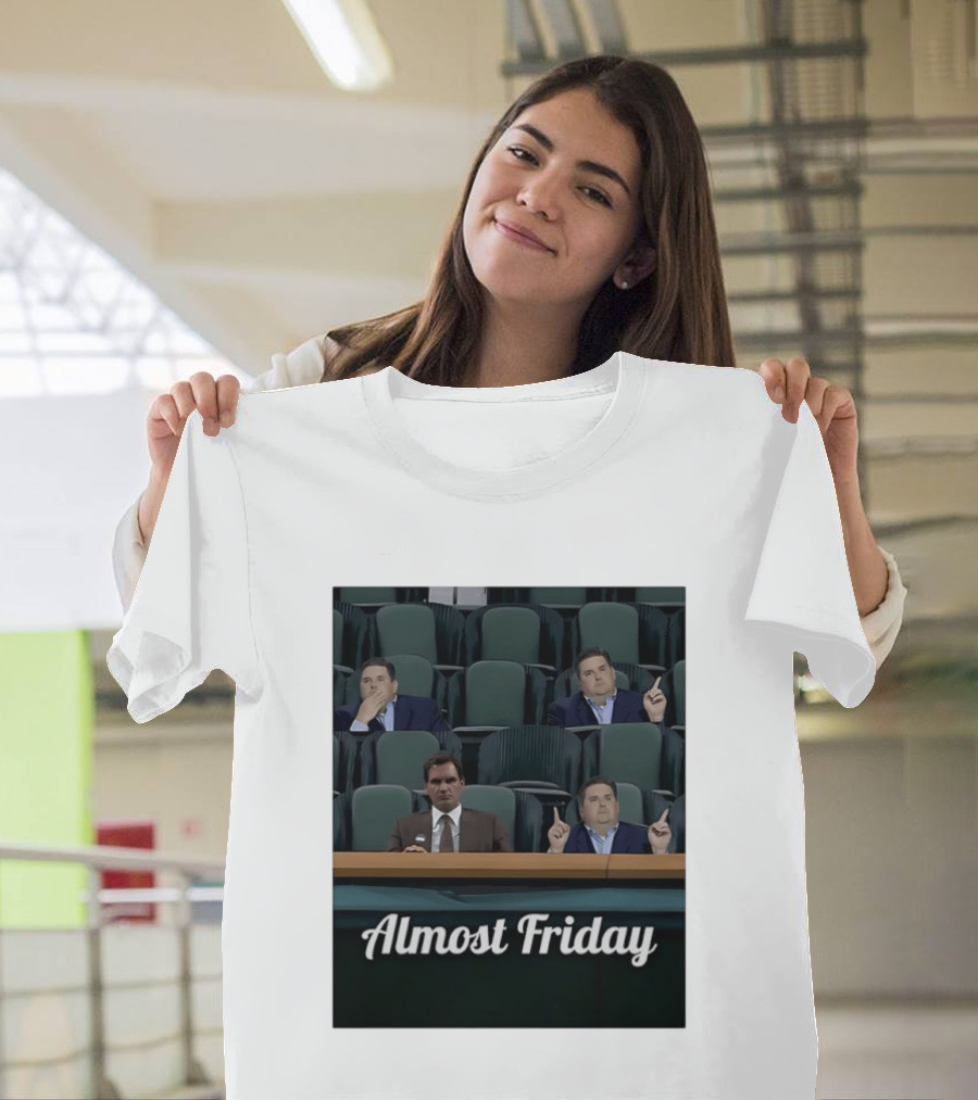 Roger Federer Brian Windhorst Tennis Stands Memes Almost Friday T-Shirt