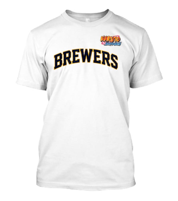 Milwaukee Brewers Naruto Shippuden 2026 Event Promo T-Shirt