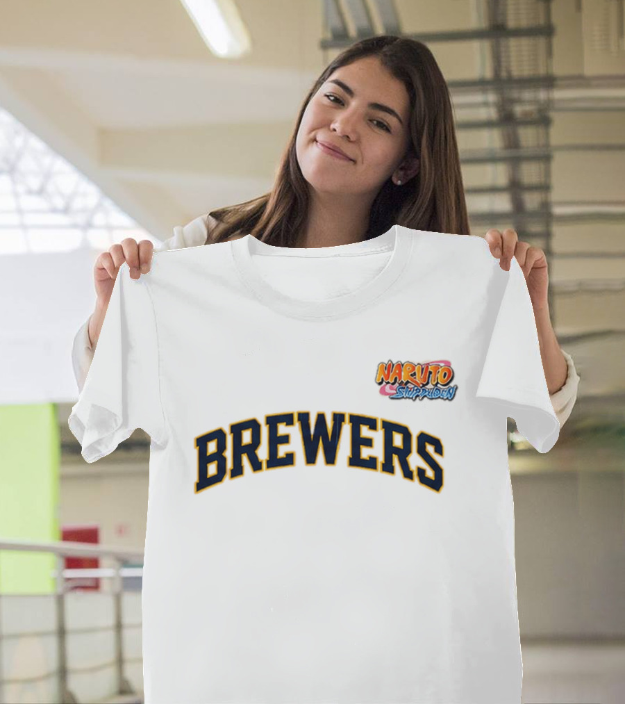 Milwaukee Brewers Naruto Shippuden 2026 Event Promo T-Shirt