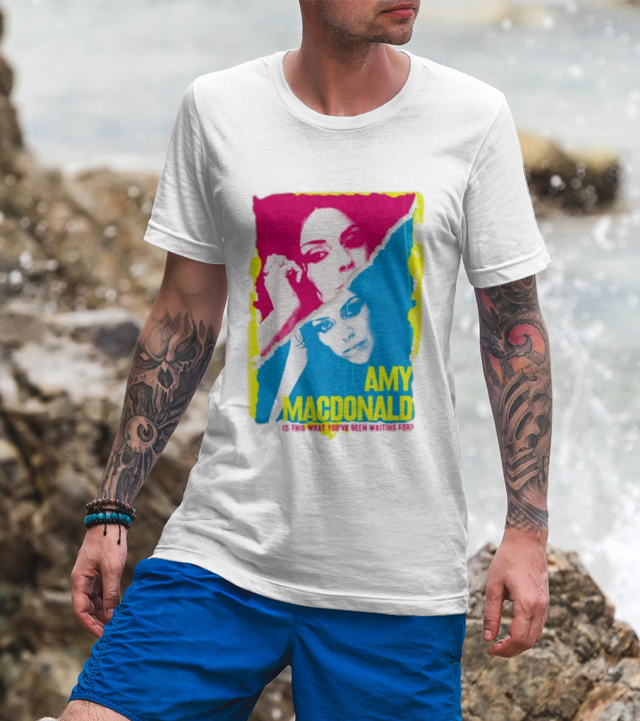 Amy Macdonald Is This What You've Been Waiting For Vintage Style Image T-Shirt