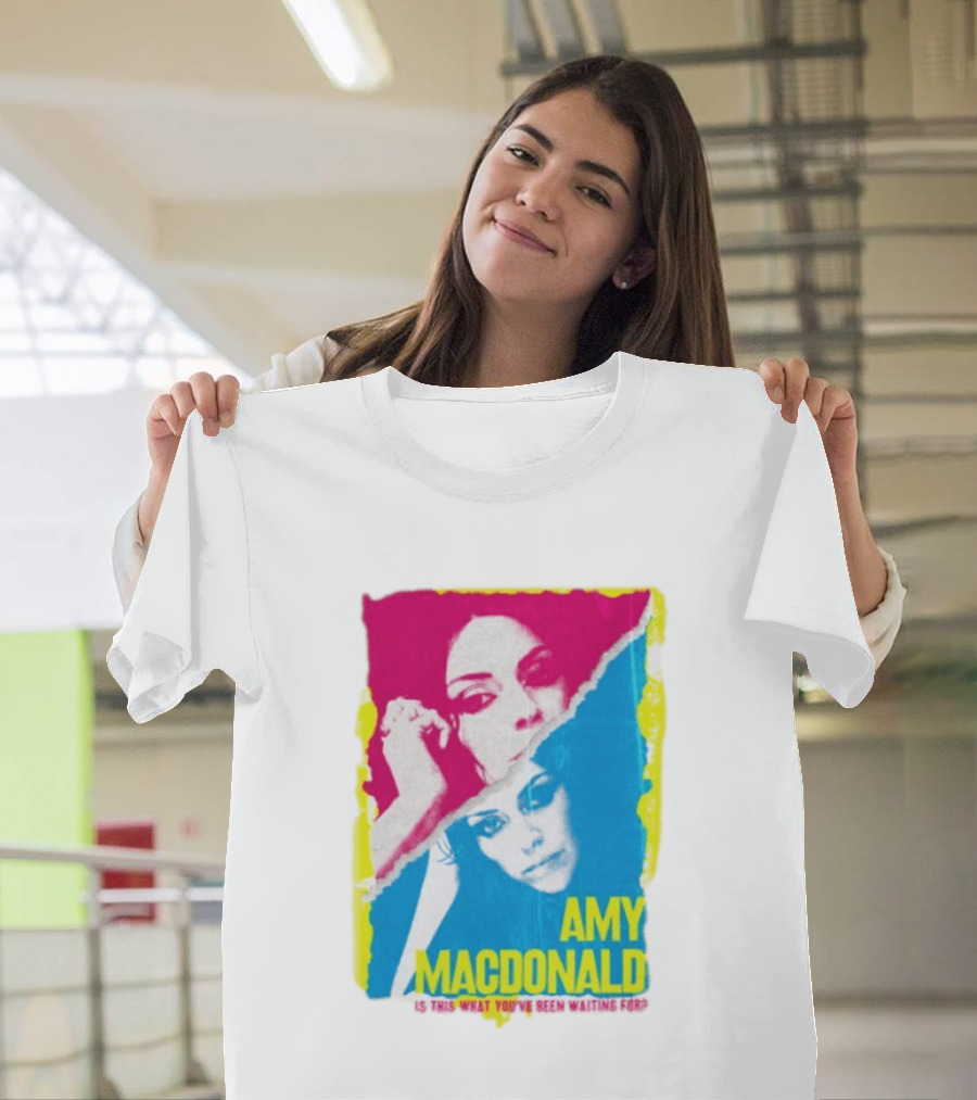 Amy Macdonald Is This What You've Been Waiting For Vintage Style Image T-Shirt