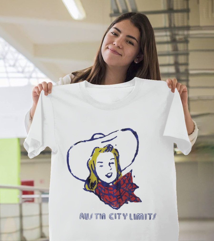 Austin City Limits Cowgirl Fashion Pop T-Shirt