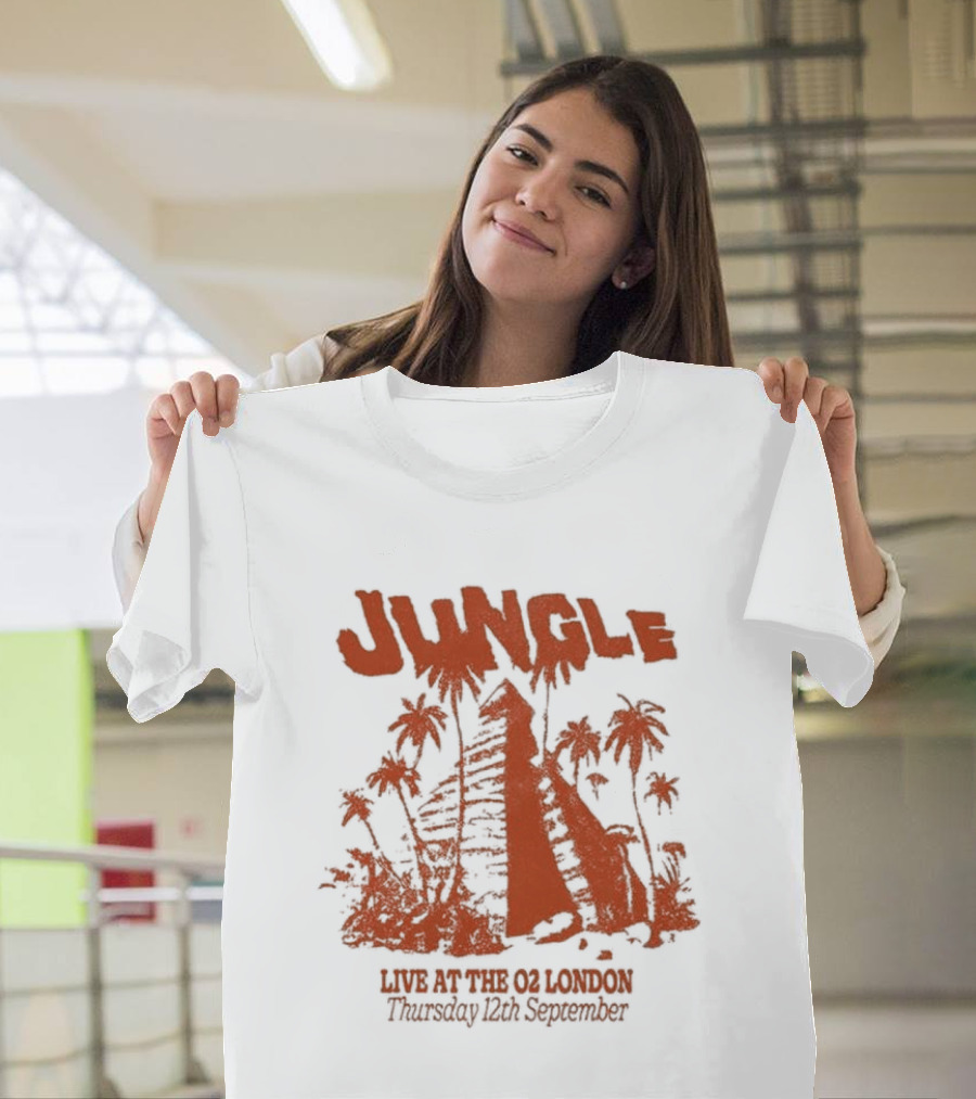 Jungle Live At The 02 London Thursday 16th September T-Shirt