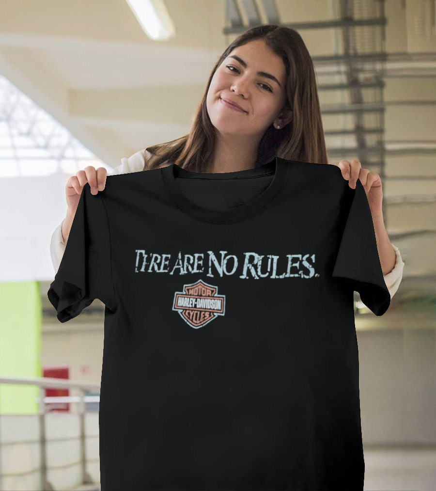 Harley Davidson There Are No Rules T-Shirt