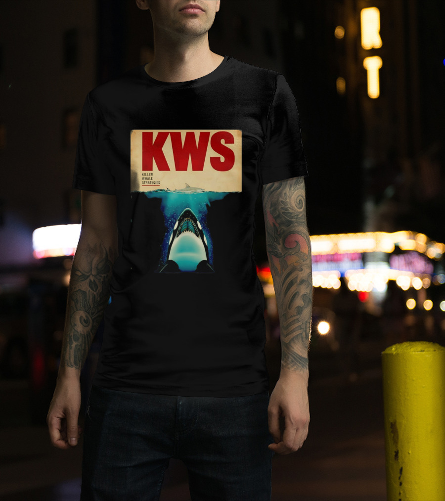 KWS Killer Whale Strategies Orca Shark Ocean T-Shirt