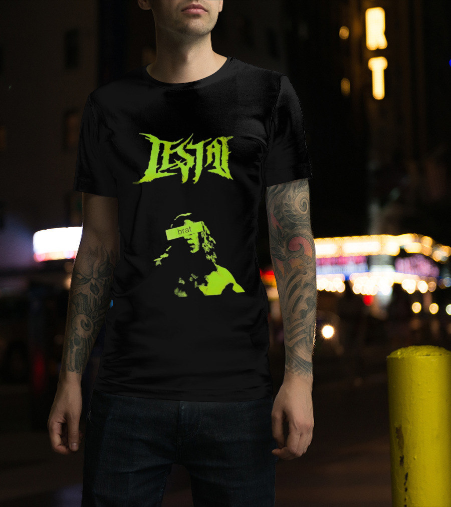 Lestat Brat Neon Green Interview With The Vampire Gothic T-Shirt