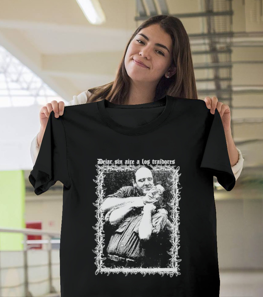 James Gandolfini Dejar Sin Aire A Los Traidores Mafia Power Cinematic T-Shirt