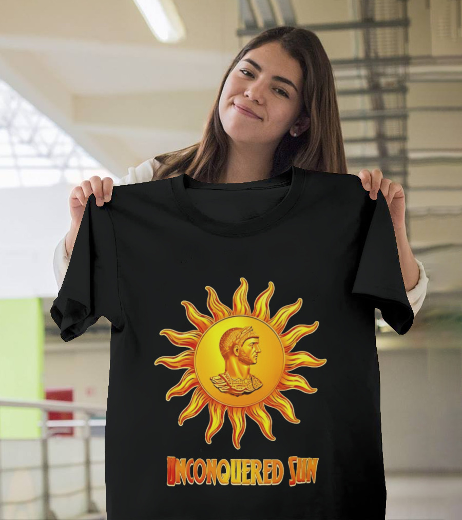 Aurelian Sol Invictus Unconquered Sun Roman Emperor T-Shirt