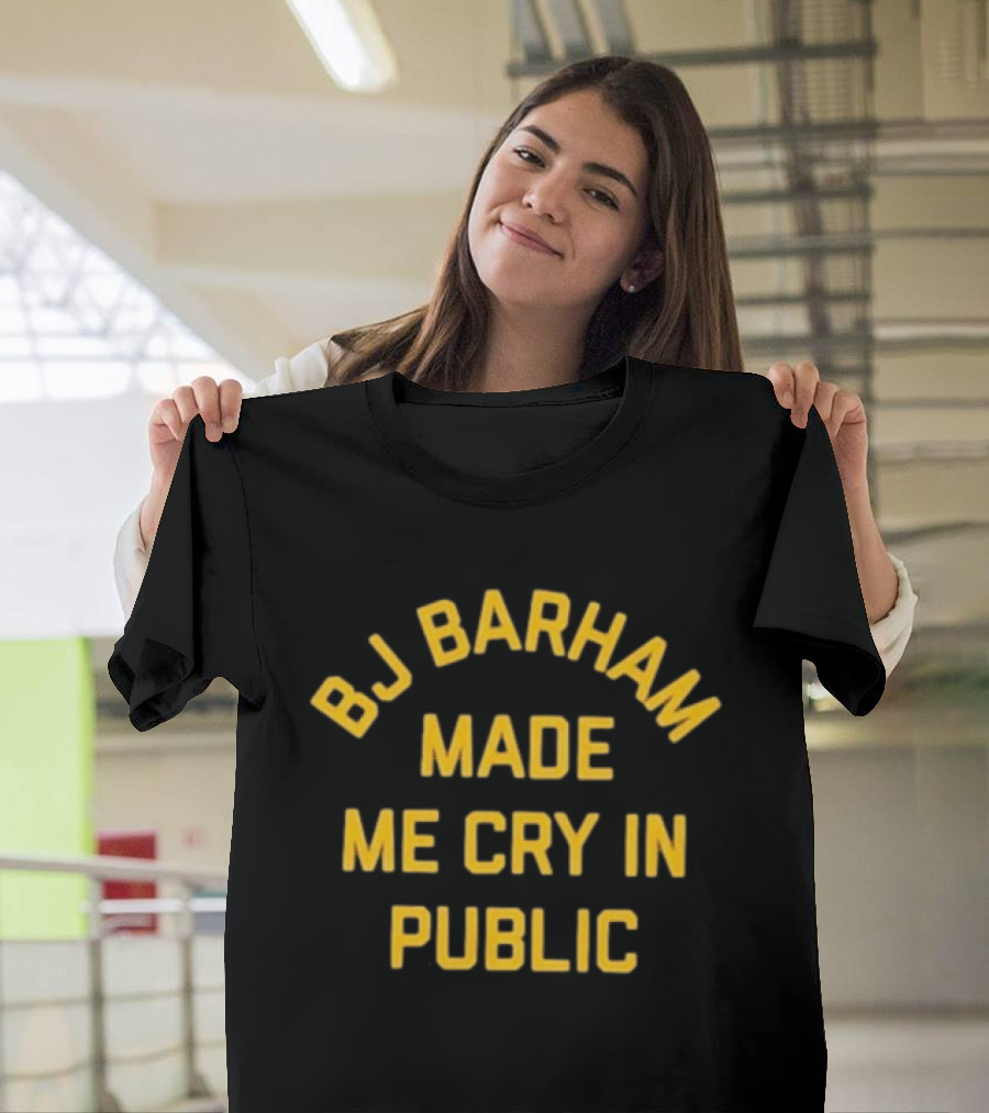 BJ Barham Made Me Cry In Public American Aquarium Band T-Shirt