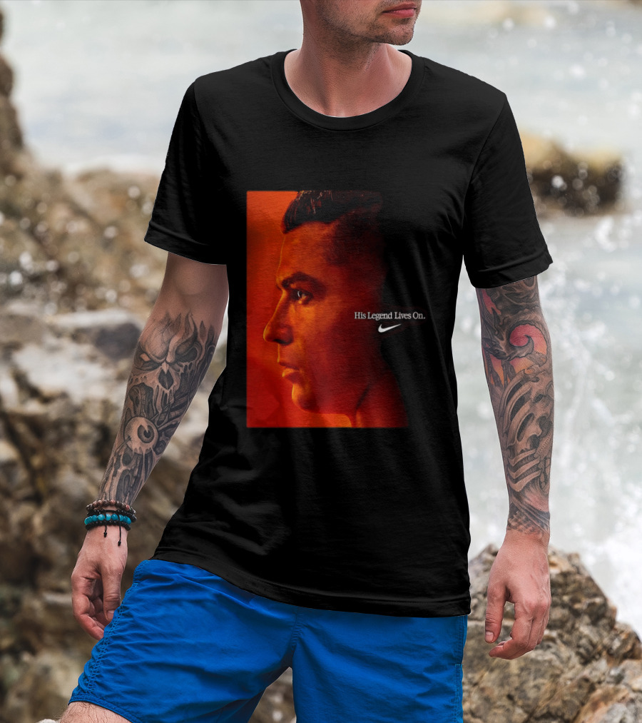 Cristiano Ronaldo His Legend Lives On Nike T-Shirt